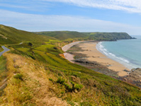 Jobourg baie d’Ecalgrain on met les voiles © CDT50 Jobourg baie d’Ecalgrain on met les voiles © CDT50