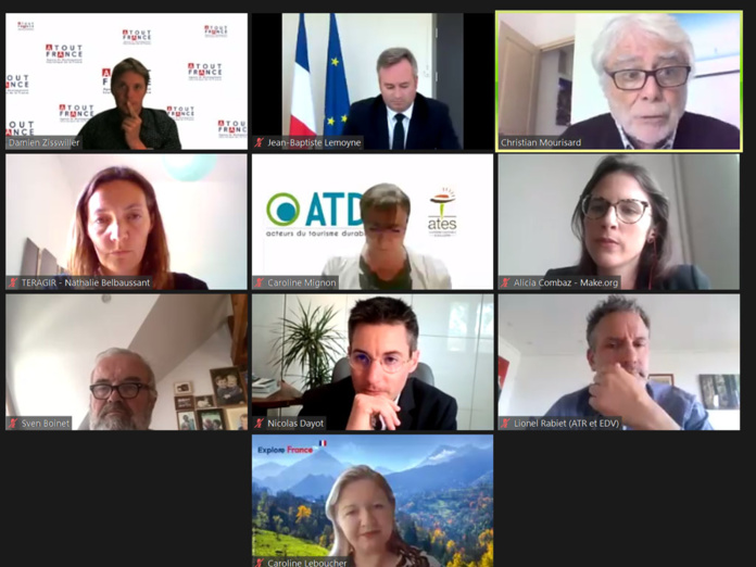 Les partenaires de la consultation citoyenne sur le tourisme durable - DR Les partenaires de la consultation citoyenne sur le tourisme durable - DR