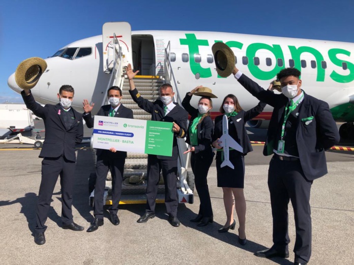 Transavia : décollage avec les nouvelles lignes corses vers Nantes, Montpellier et Brest