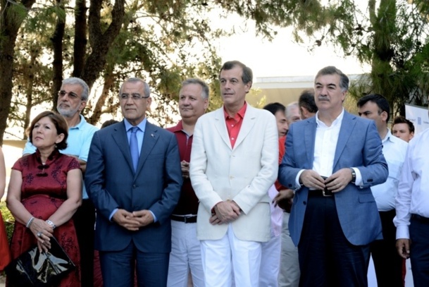 Henri Giscard d’Estaing, PDG du Club Méditerranée a inauguré le Village de Belek en présence de Buran Silahtaroglu, son partenaire et propriétaire du village et d'Abdurrahman Arici, vice-ministre du Tourisme - DR Henri Giscard d’Estaing, PDG du Club Méditerranée a inauguré le Village de Belek en présence de Buran Silahtaroglu, son partenaire et propriétaire du village et d'Abdurrahman Arici, vice-ministre du Tourisme - DR