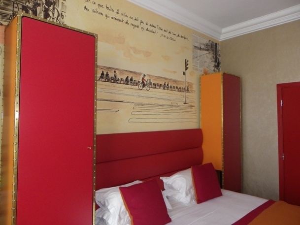 Les 42 chambres de l'hôtel Excelsior offre désormais une décoration originales sur le thème des transports - Photo DR Les 42 chambres de l'hôtel Excelsior offre désormais une décoration originales sur le thème des transports - Photo DR
