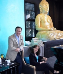 Richard Cuello et Sarah Maingaud, directeur et spa manager du Hilton Evian-les-Bains. ©DR Richard Cuello et Sarah Maingaud, directeur et spa manager du Hilton Evian-les-Bains. ©DR