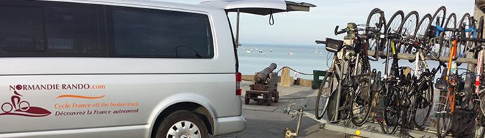 Circuit guidé le long des plages du débarquement - © Normandie Rando Circuit guidé le long des plages du débarquement - © Normandie Rando