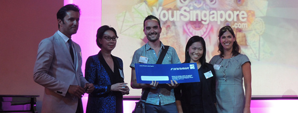 Xavier Guinet, du TO Asia, a remporté 2 AR offerts par Finnair et un séjour de 2 nuits dans l'hôtel-Resort Capella situé à Sentosa ainsi qu'une visite des domes du Gardens by The Bay - DR : STB Xavier Guinet, du TO Asia, a remporté 2 AR offerts par Finnair et un séjour de 2 nuits dans l'hôtel-Resort Capella situé à Sentosa ainsi qu'une visite des domes du Gardens by The Bay - DR : STB