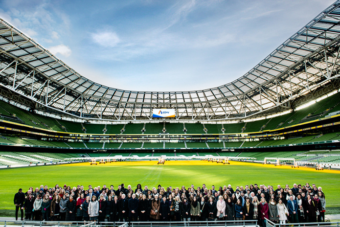 Séminaire d'entreprise avec toutes les équipes, à Croke Park, Dublin Séminaire d'entreprise avec toutes les équipes, à Croke Park, Dublin