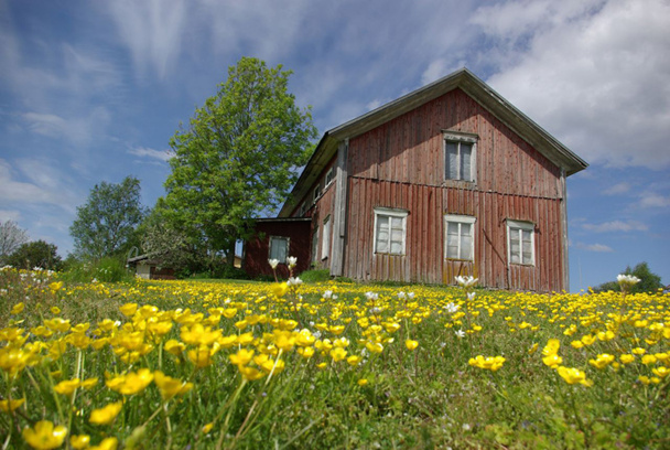 Au sud ouest de la Finlande flotte un air de campagne entre les grandes maisons aux bardages de bois, sous l’incomparable silence des îles - DR