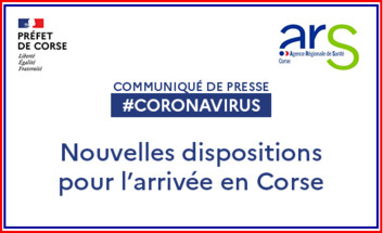 Vaccins, tests : de nouvelles dispositions sont mises en place pour l'arrivée en Corse - DR Vaccins, tests : de nouvelles dispositions sont mises en place pour l'arrivée en Corse - DR