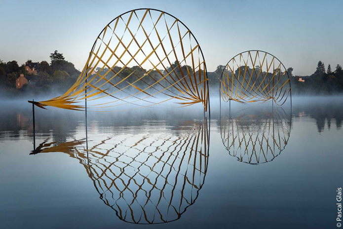 Etangs d'art - De 2 choses lune © Pascal Glais