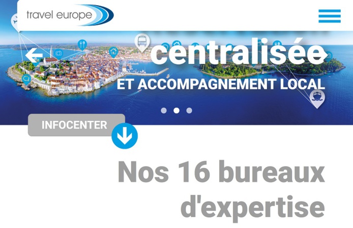 Travel Europe optimise la navigation sur son site Internet