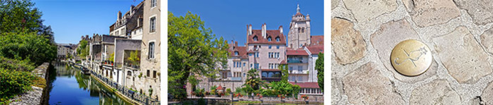 Canal des Tanneurs © Louis Giannotta - Circuit du chat Perché © Maud Humbert BFCT - Collégiale Notre Dame © Alain Doire BFCT