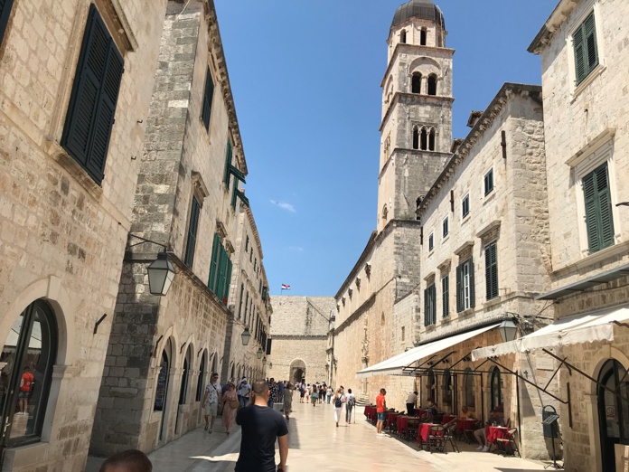 Les rues de la vieille ville de Dubrovnik - Photo JLR
