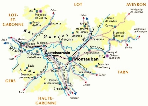 Ainsi, Mademoiselle a signé le 20 juillet dernier un "contrat de destination" avec le Tarn et Garonne (normal, elle est élue là-bas) afin de développer le "tourisme d'itinérance".