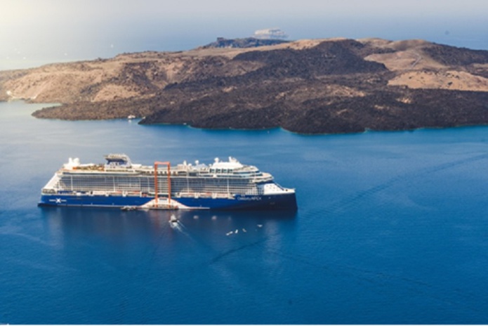L'itinéraire du Celebrity Apex dans les îles grecques comprend des escales à Rhodes, Mykonos, Santorin, Limassol - DR : Celebrity Cruises