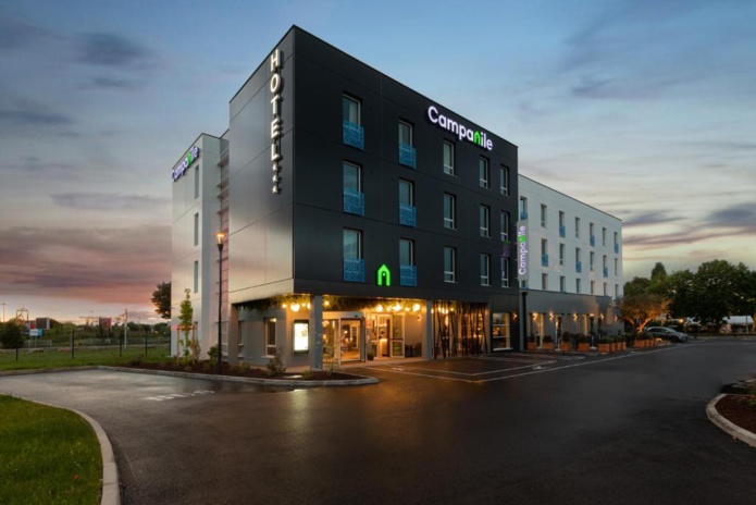 L’hôtel Campanile Smart Lyon Bron est un hôtel connecté qui propose une expérience sans contact - DR