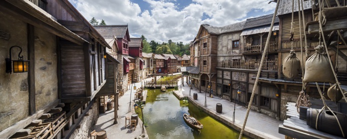 "Les Quais de Lutèce" comporte 150 chambres autour de différentes thématiques - Crédit photo : Parc Asterix "Les Quais de Lutèce" comporte 150 chambres autour de différentes thématiques - Crédit photo : Parc Asterix