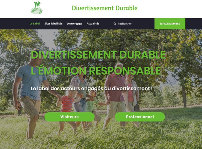 Le label "Divertissement Durable : l’émotion responsable" s’adresse à tous les acteurs du divertissement, afin d’impliquer tous les opérateurs dans une démarche RSE - DR : Divertissement Durable Le label "Divertissement Durable : l’émotion responsable" s’adresse à tous les acteurs du divertissement, afin d’impliquer tous les opérateurs dans une démarche RSE - DR : Divertissement Durable