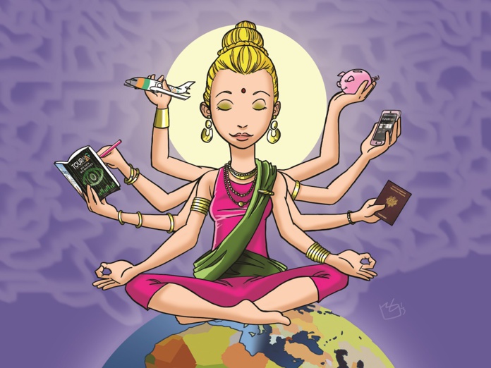 Léa : "Depuis ce fameux 4 juin, nous sommes débordés, affolés par le nombre de demandes de départs immédiats : il règne à l’agence une ambiance survoltée à cause des (trop nombreuses) demandes de dernière minute" - Dessin Raf Léa : "Depuis ce fameux 4 juin, nous sommes débordés, affolés par le nombre de demandes de départs immédiats : il règne à l’agence une ambiance survoltée à cause des (trop nombreuses) demandes de dernière minute" - Dessin Raf