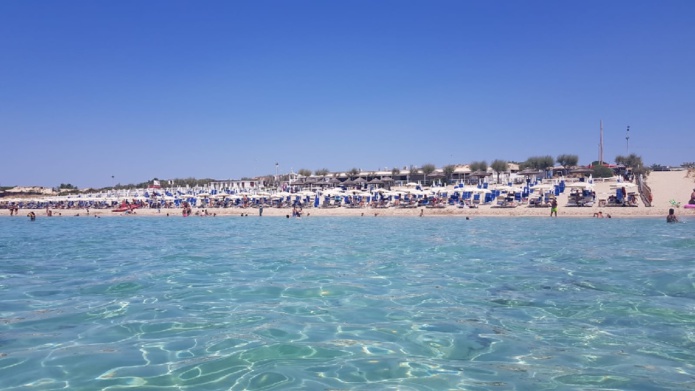 Journée plage à Tarente dans le Sud de l'Italie - Photo CE Journée plage à Tarente dans le Sud de l'Italie - Photo CE