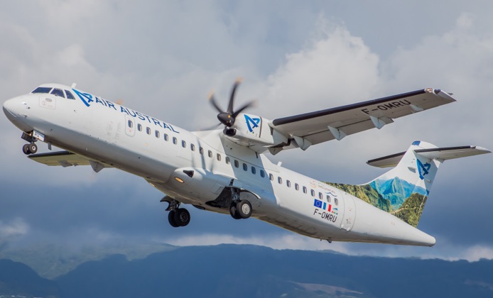 Air Austral proposera 2 rotations hebdomadaires opérées en ATR 72-500 - DR