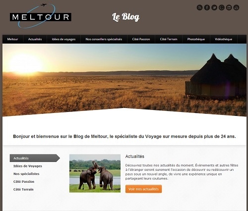 Meltour : lancement d'un blog avec des conseils et des idées de voyages