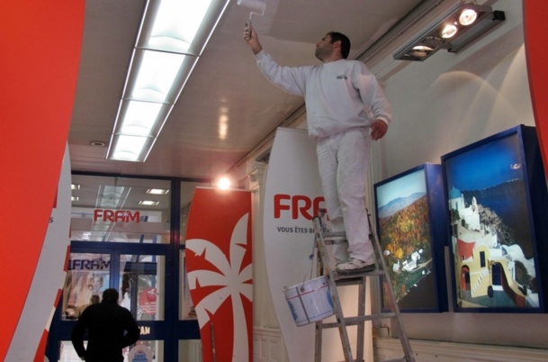 Fram est toujours en "travaux" mais la couche de peinture ne suffira probablement pas... /photo JDL Fram est toujours en "travaux" mais la couche de peinture ne suffira probablement pas... /photo JDL