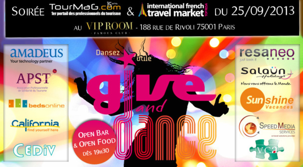 Soirée TourMaG.com Give and Dance : un programme de ouf pour danser jusqu'au bout de la nuit !