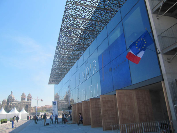 Le MuCEM, ouvert depuis juin 2013, a déjà attiré plus de 800 000 visiteurs au 25 août 2013 - DR : P.C.