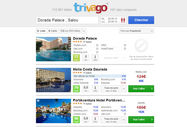 Pour leur réservation, Christophe et sa femme sont passés par le site Clever-Hotels.com vers lequel ils avaient été redirigés par Trivago.fr - Capture d'écran Pour leur réservation, Christophe et sa femme sont passés par le site Clever-Hotels.com vers lequel ils avaient été redirigés par Trivago.fr - Capture d'écran