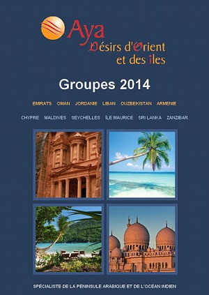 Aya Désirs d'Orient et des Îles : Arménie et Ouzbekistan en nouveautés dans la brochure Groupes 2014