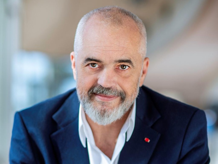 Edi Rama, Premier ministre albanais (DR-Blerta Kambo) Edi Rama, Premier ministre albanais (DR-Blerta Kambo)