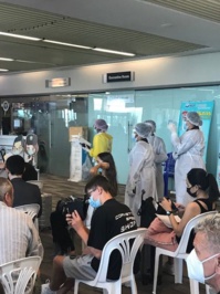 L'arrivée à l'aéroport de Phuket est elle aussi une expérience un peu troublante - Photo CH