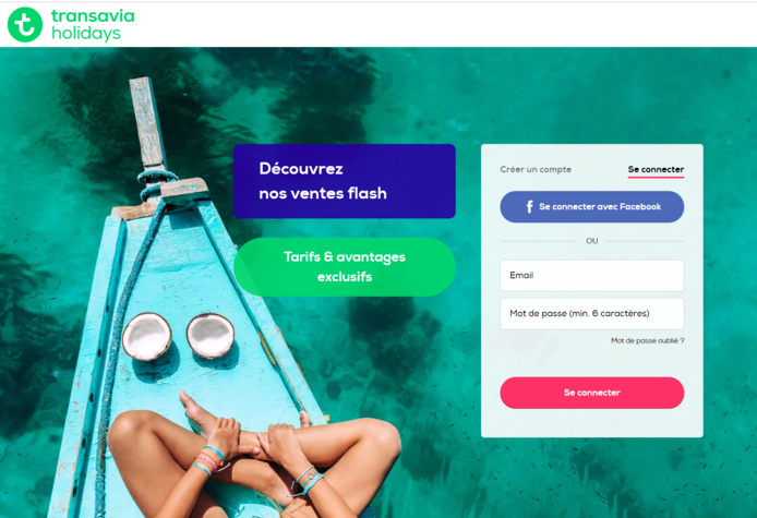 Transavia lance un site de ventres privées de séjours vol + hôtel : Transavia Holidays - DR