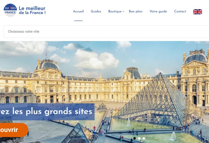 Les guides-conférenciers d’Alsace et de Provence ont créé guides-france.com - Capture écran Guides-france.com