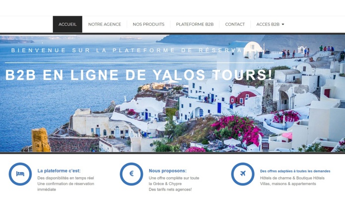 Yalos Tours, réceptif spécialiste de la Grèce sera présent à l'IFTM - DR