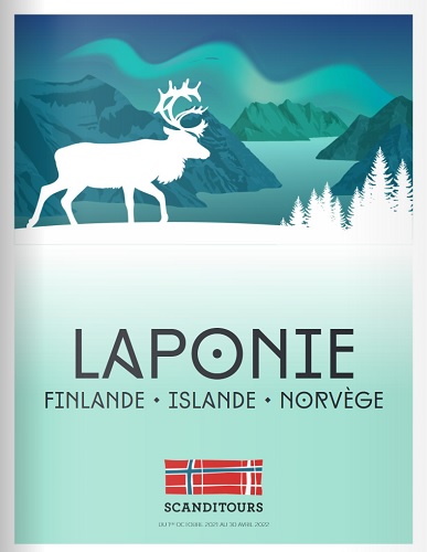 La brochure Scanditours Laponie : challenge de ventes pour les agences de voyages - DR La brochure Scanditours Laponie : challenge de ventes pour les agences de voyages - DR