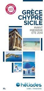 La brochure "Avant-première 2014" présente la production d'Héliades en Grèce et en Sicile - DR La brochure "Avant-première 2014" présente la production d'Héliades en Grèce et en Sicile - DR