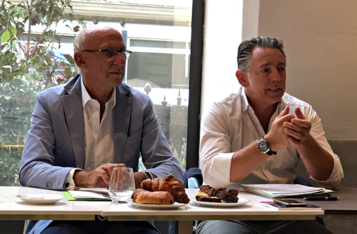 Marc Thepot (gche) et Maxime Tissot /crédit JDL Marc Thepot (gche) et Maxime Tissot /crédit JDL