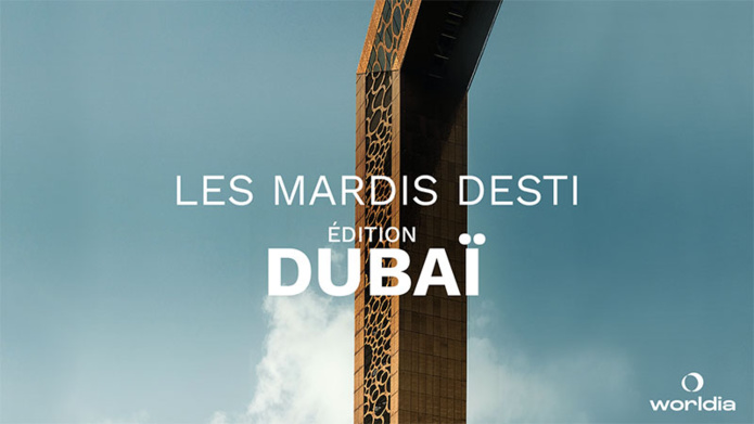 Le prochain "Mardis Desti" aura lieu le 21 septembre à 11h - DR : Worldia