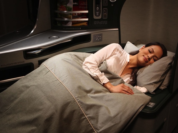 La compagnie Eva Air a dépensé 100 millions de dollars pour les nouveaux sièges affaires de la Royal Laurel Class. DR La compagnie Eva Air a dépensé 100 millions de dollars pour les nouveaux sièges affaires de la Royal Laurel Class. DR