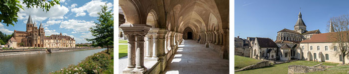 Paray-Le-Monial / Abbaye de Fontenay / Prieuré La Charité Sur Loire © Alain Doire - BFC Tourisme Paray-Le-Monial / Abbaye de Fontenay / Prieuré La Charité Sur Loire © Alain Doire - BFC Tourisme