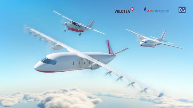 Volotea dévoile les images de son futur avion 100 % électrique - DR