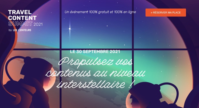 Travel Content Summit se tiendra le 30 septembre 2021 - DR Travel Content Summit se tiendra le 30 septembre 2021 - DR