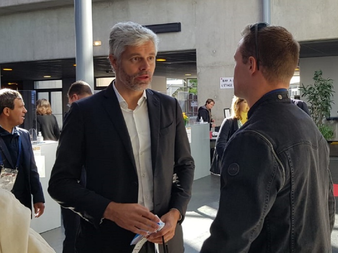 Lors du congrès du DSF, Laurent Wauquiez a adressé un message fort pour les stations de ski françaises - Crédit photo : Romain Pommier