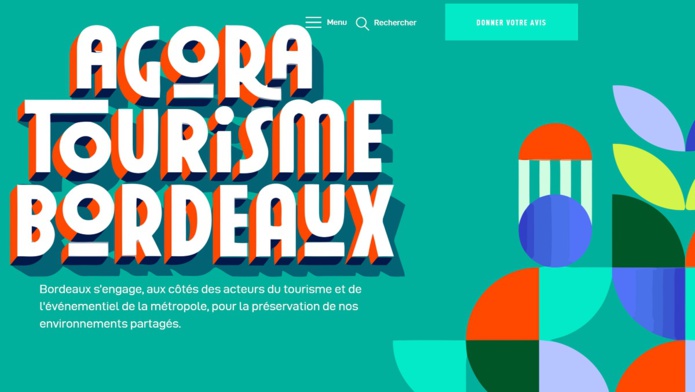 Le site "Agora pour le tourisme à Bordeaux Métropole" a été mis en ligne - DR
