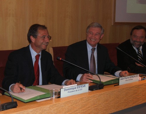 D. Estève Président de la CCI D. Estève Président de la CCI