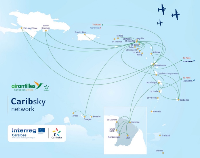 Caraïbes : Air Antilles ouvre une ligne vers Antigua