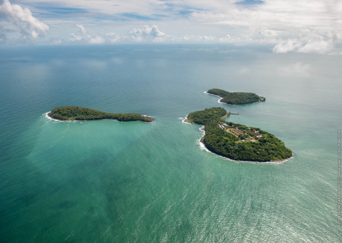 Les iles du salut / ©P.Baudon