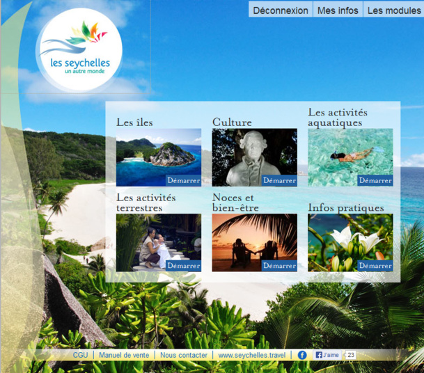 Les Seychelles lancent leur e-learning