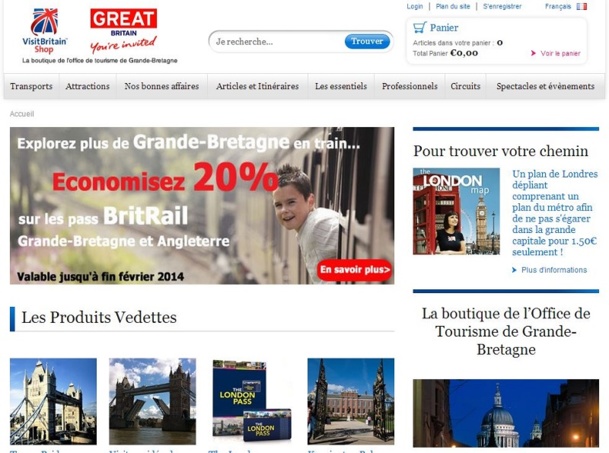 En 2005, Visit Briatin a lancé un e-shop sur son site officiel permettant d’acheter en euros des cartes pour les transports ou des billets pour des animations.