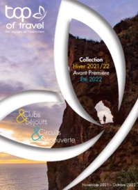 Top of Travel sort la brochure Hiver 2021-2022